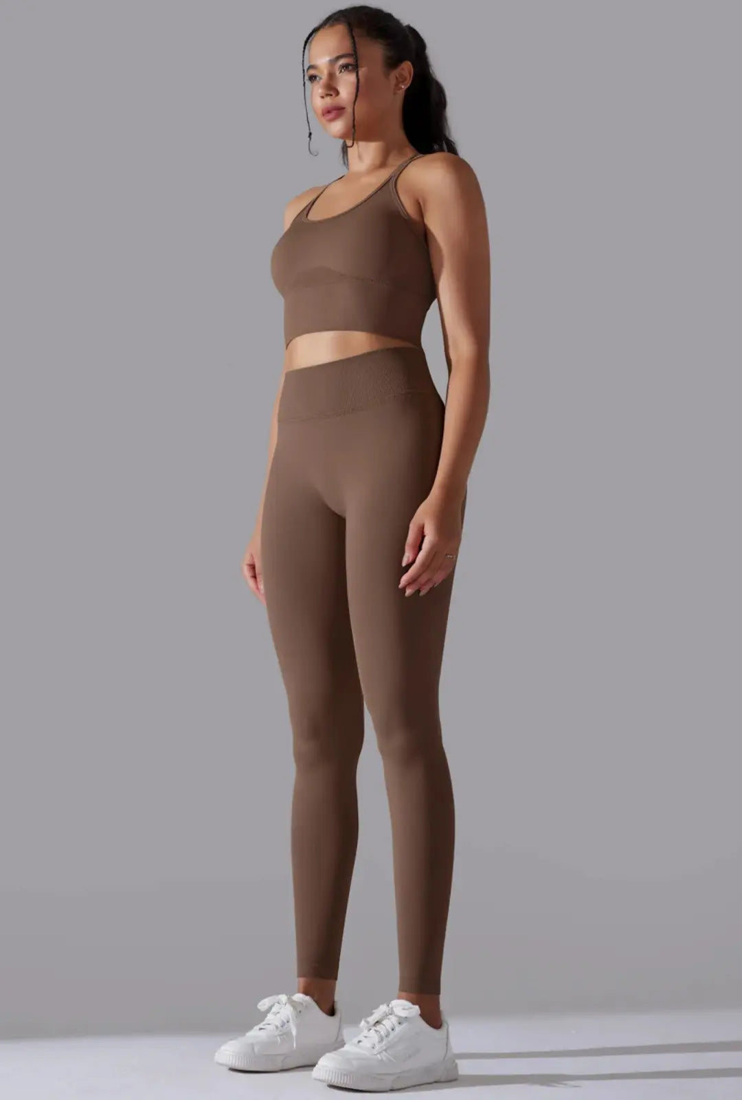 Ensemble brassière maintien et legging gainant